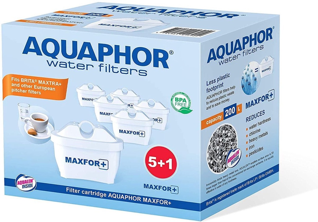 Filter Cartridge Maxfor+  Set 5+1 gratis