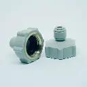 1/4"-3/4 BSP(P) Opschroefkoppeling Female  (flat type)