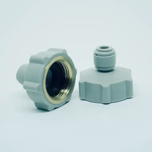 1/4"-3/4 BSP(P) Opschroefkoppeling Female  (flat type)