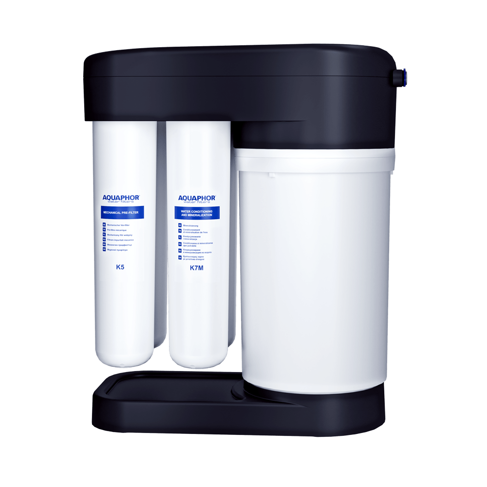 Aquaphor water filter system RO-102S (Zwart)