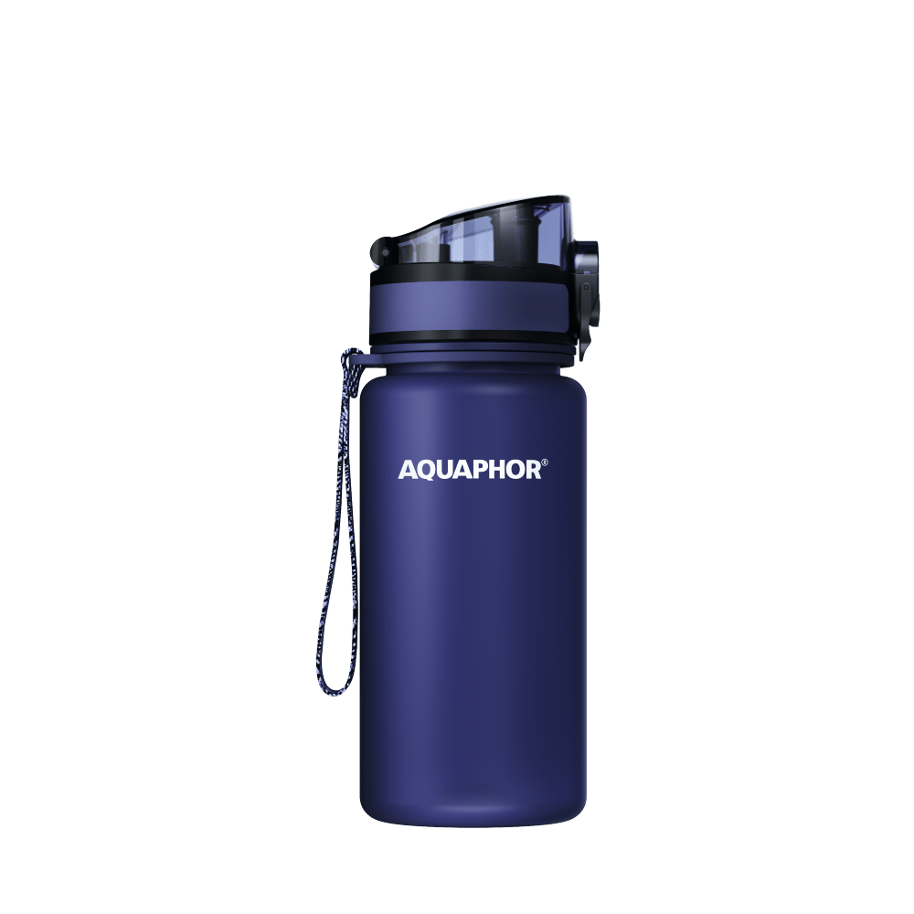 Aquaphor Bouteille avec filtre City 0.35l (Bleu marine)