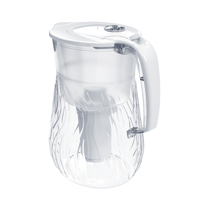 [500750] Orleans water filter pitcher (White)