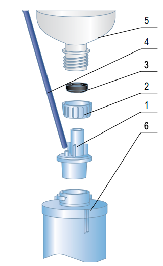 [100849] Adapter for KH cartridge regeneration