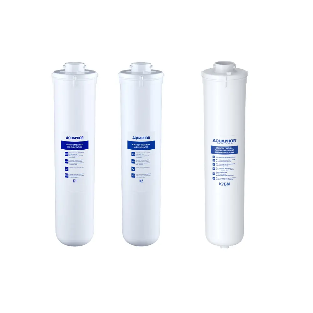 Set 2 wisselpatronen K5/K2/K7M voor RO systemen.