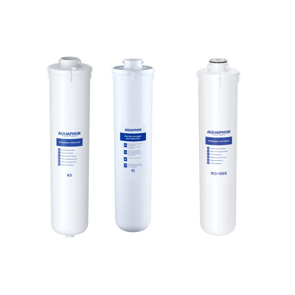 Set 3 replacement cartridges K5/K2/RO-100S (membrane) for RO-102S (kit)