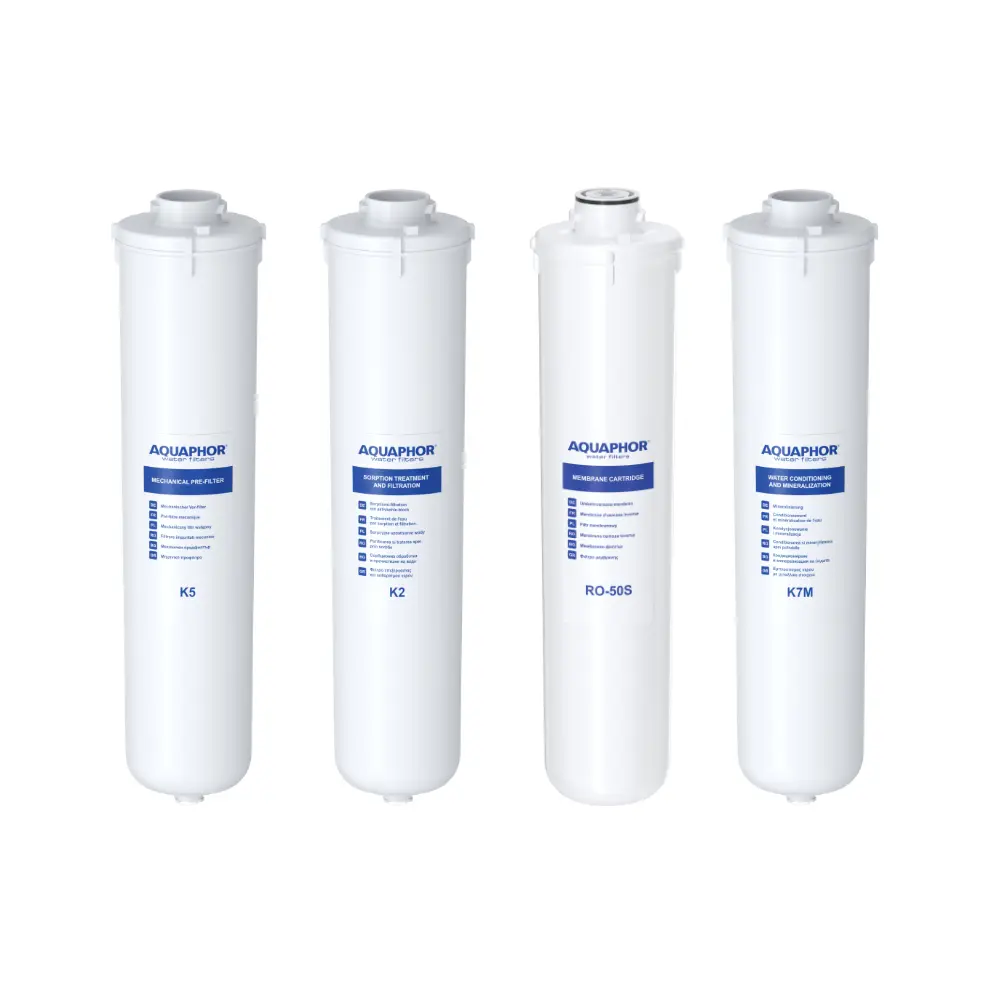 Set replacement cartridges K5/K2/RO-50S/K7M for Morion RO-101S (kit)
