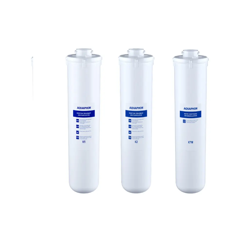 Set 2 of replacement cartridges K1/K2/K7M for RO systems