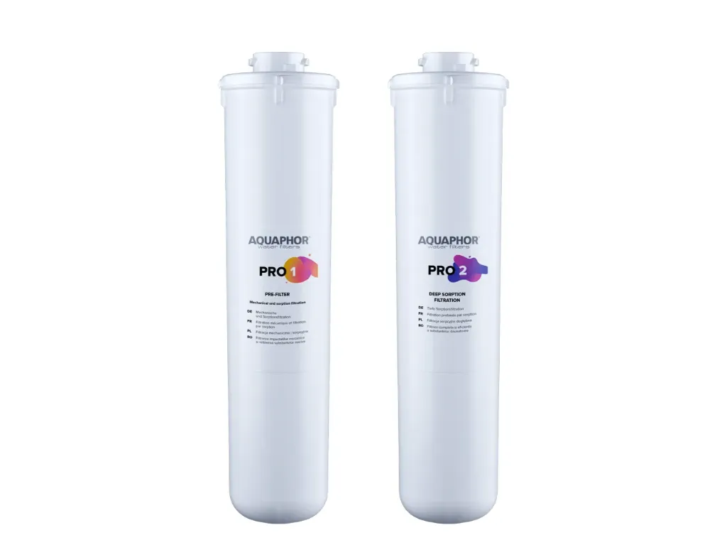 Set 1 of  replacement cartridges Pro1/Pro2 for RO systems. (202PRO-206PRO)*