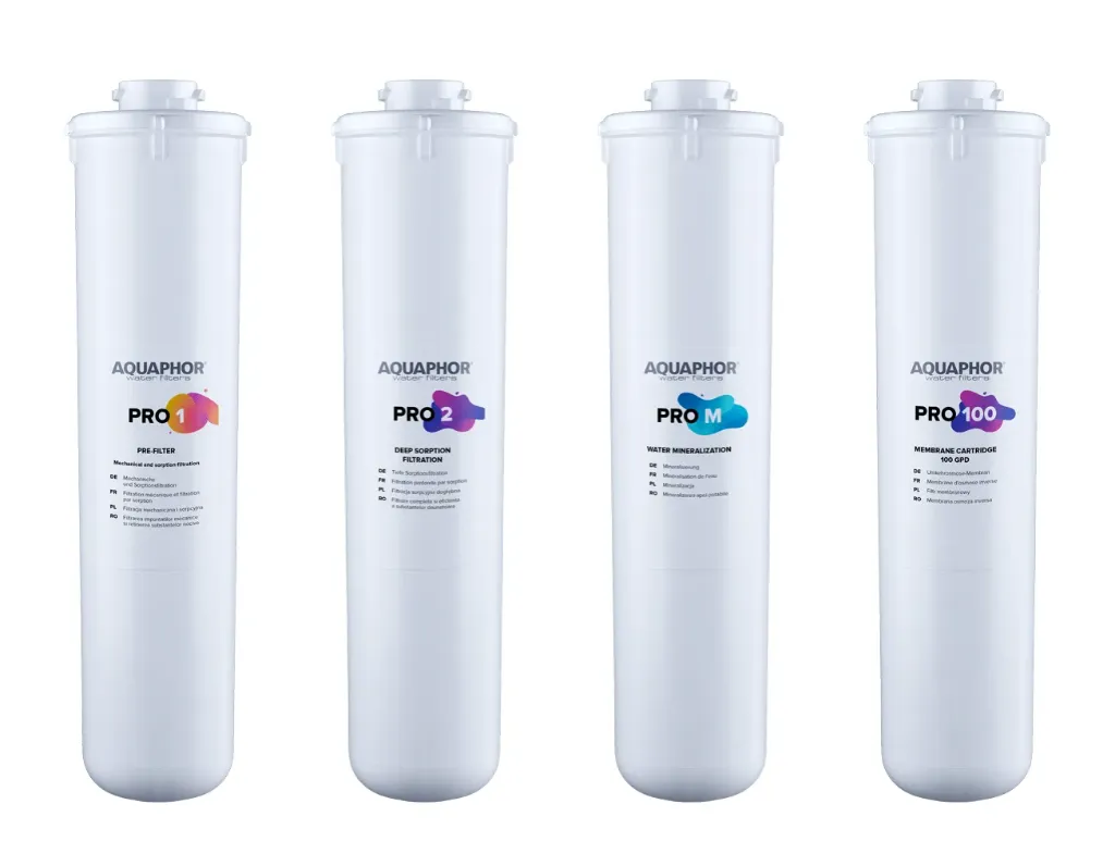 [Prosetfull] Full Set of replacement cartridges  Pro1/Pro2/ProM/Pro100 for RO systems (202PRO-206PRO)*