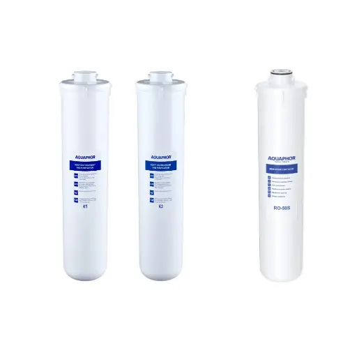 Set 3 replacement cartridges K1/K2/RO-50S (membrane) for RO-101S Morion (kit)