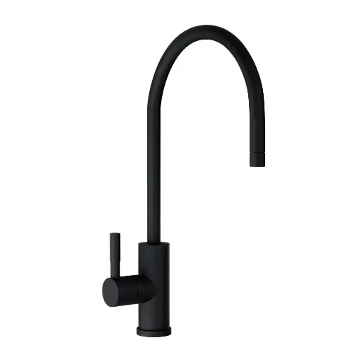 [525377] AQUAPHOR faucet (black matt) 